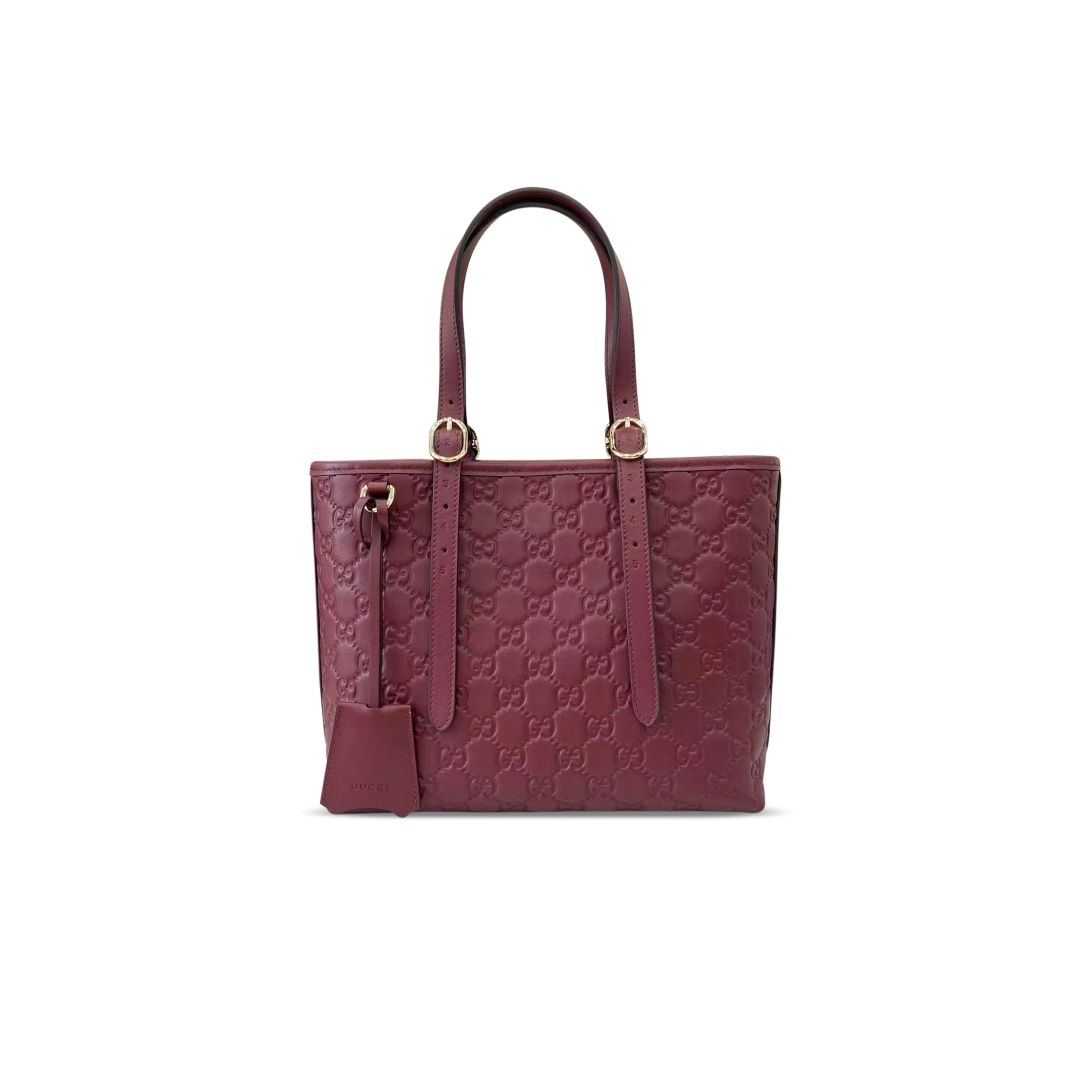 GUCCI GG EMBLEM MEDIUM TOTE BAG 847456 (25*20*10cm)